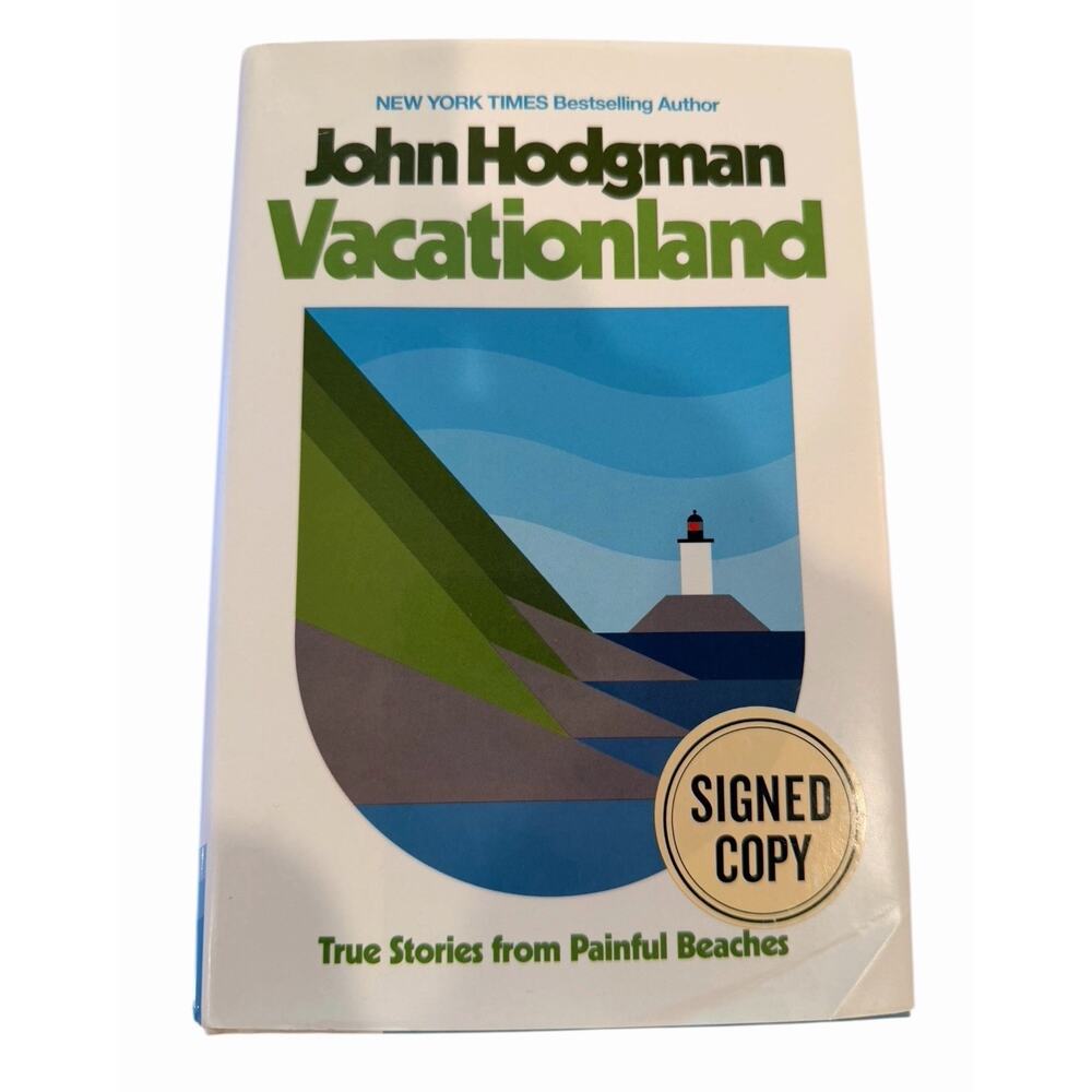Vacationland by John Hodgman 2017 Viking‎ Hardcover Signed First Edition